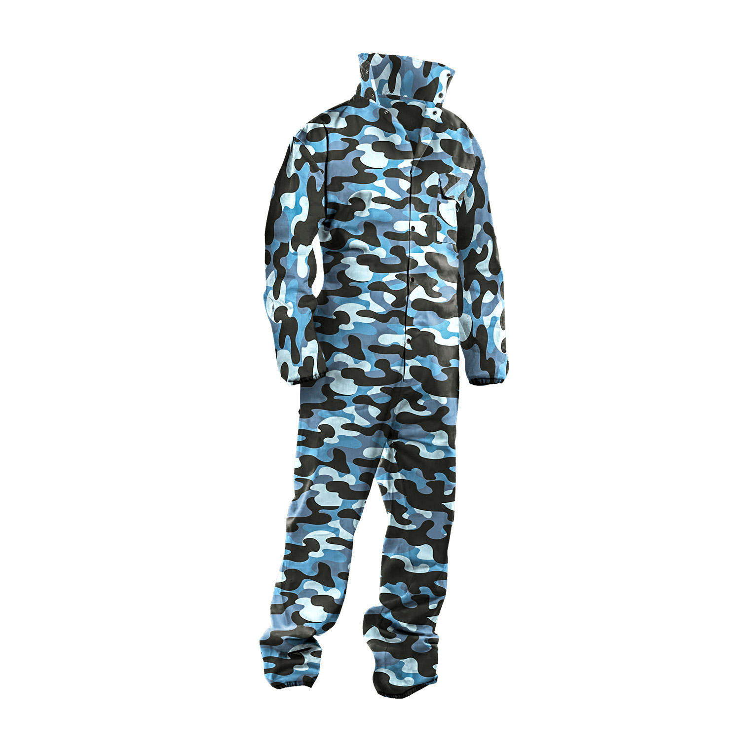 Coverall Field Blue Camo V2